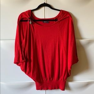 Miss Sixty Red Sweater Top